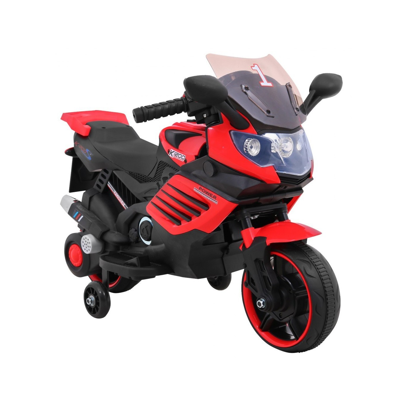 Vozidlo Superbike červené