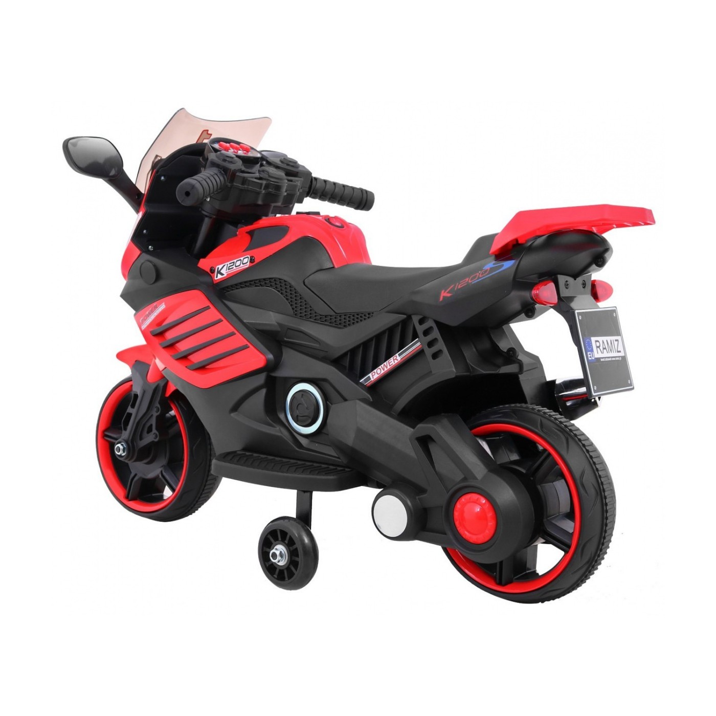 Vozidlo Superbike červené
