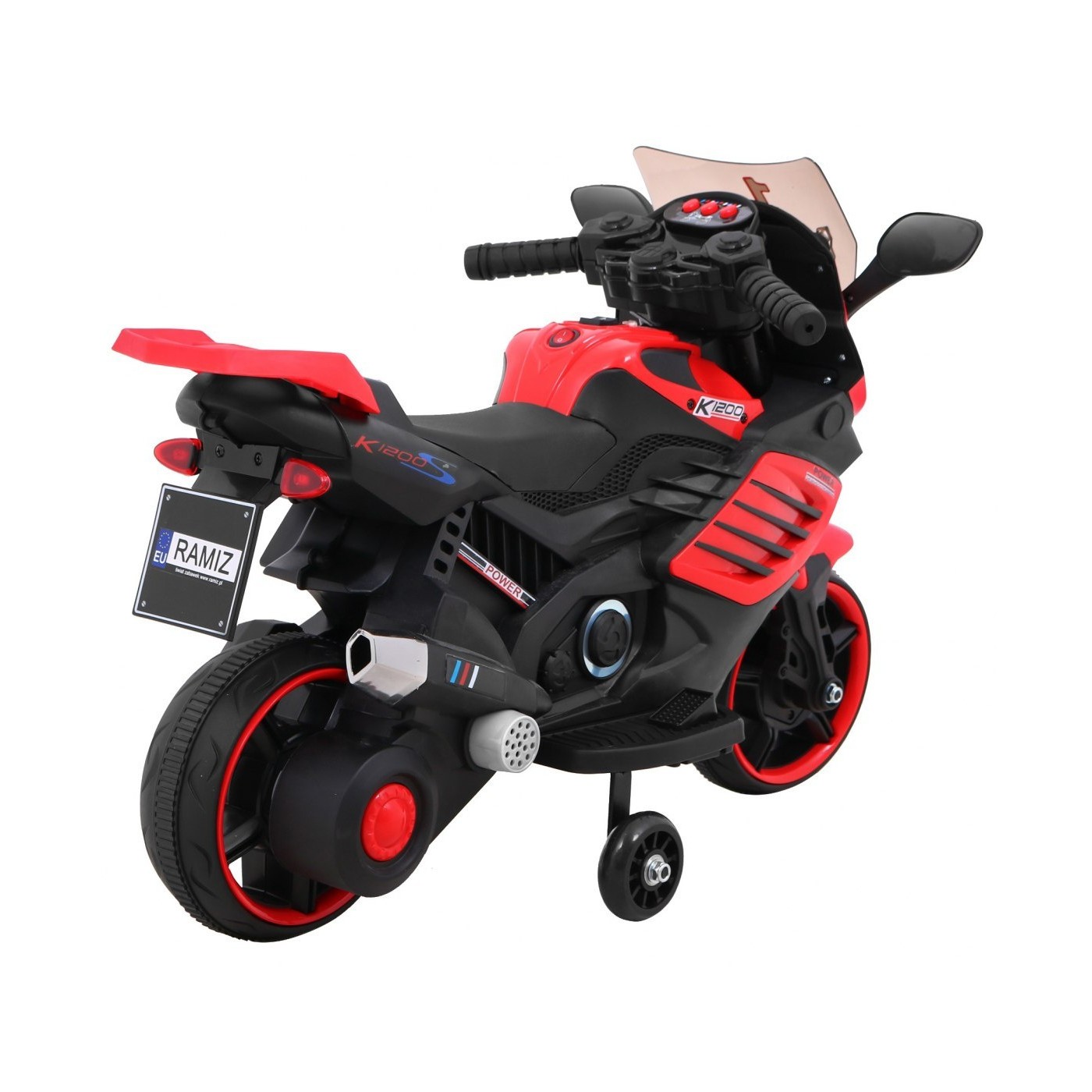 Vozidlo Superbike červené