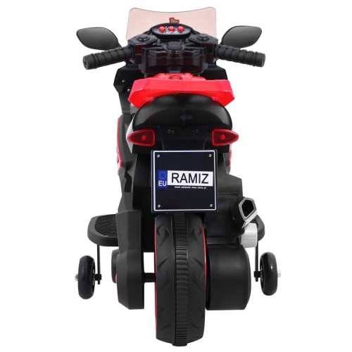 Vozidlo Superbike červené