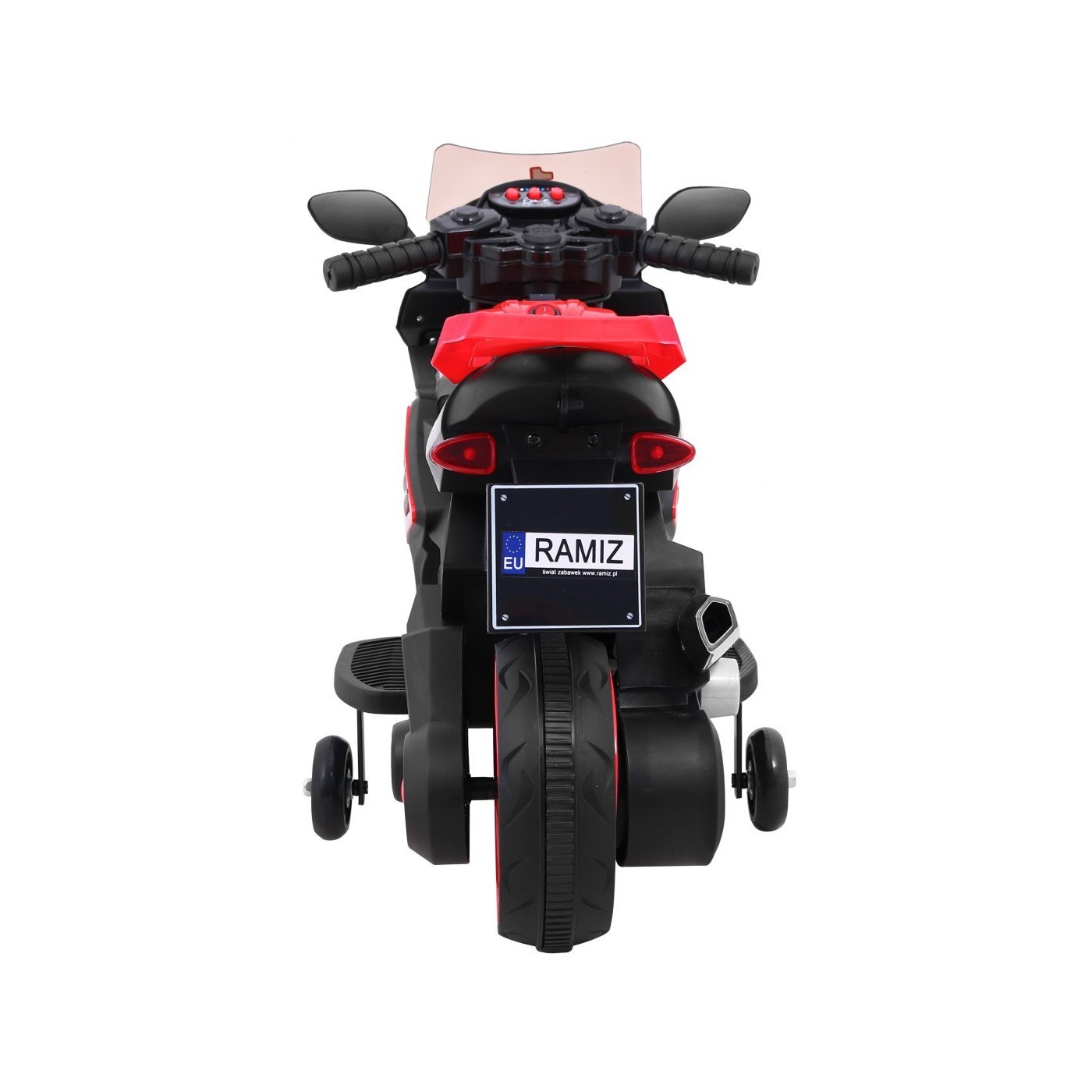 Vozidlo Superbike červené