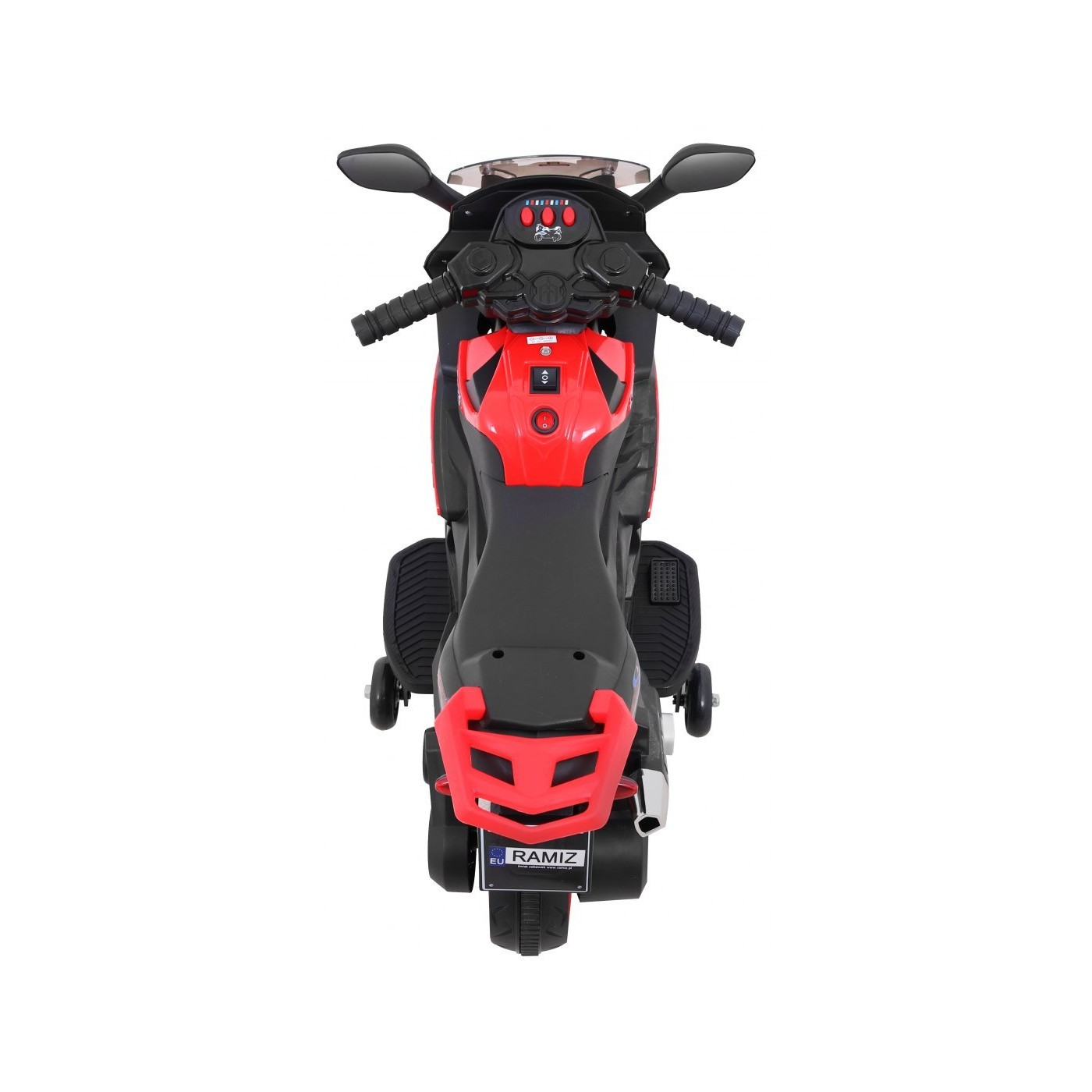 Vozidlo Superbike červené