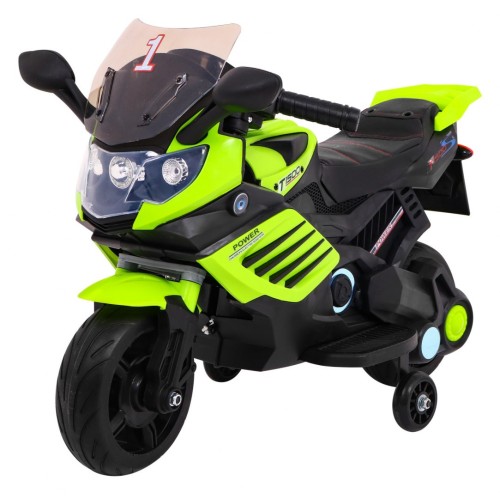 Vozidlo Superbike zelená