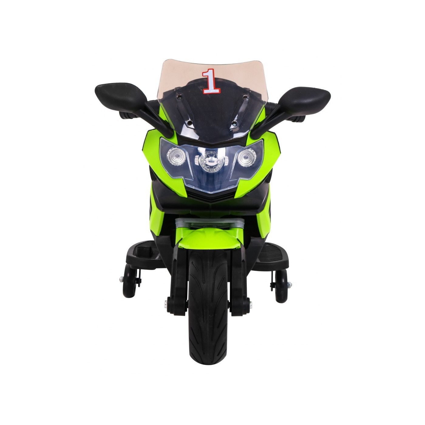Vozidlo Superbike zelená
