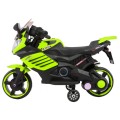 Vozidlo Superbike zelená