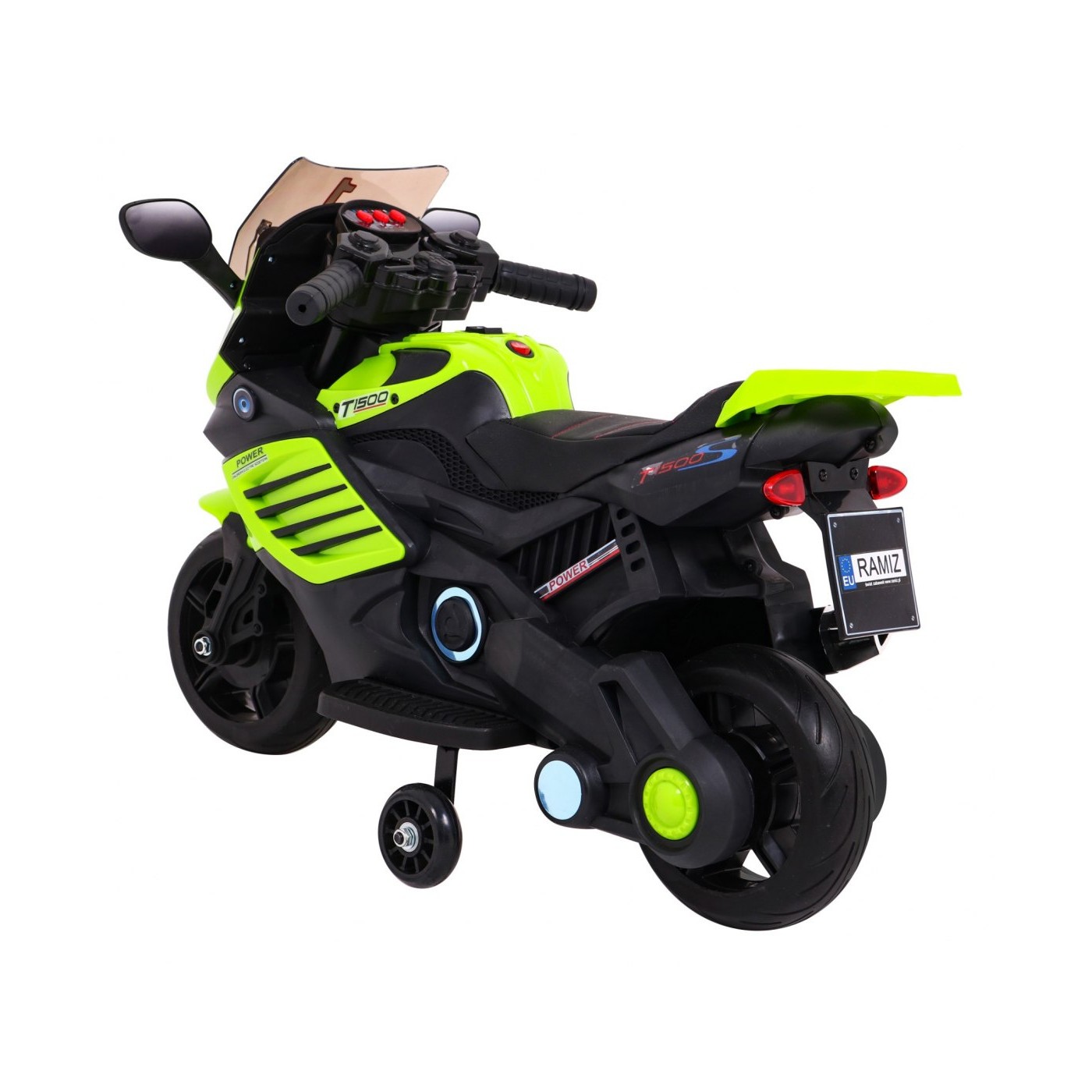 Vozidlo Superbike zelená