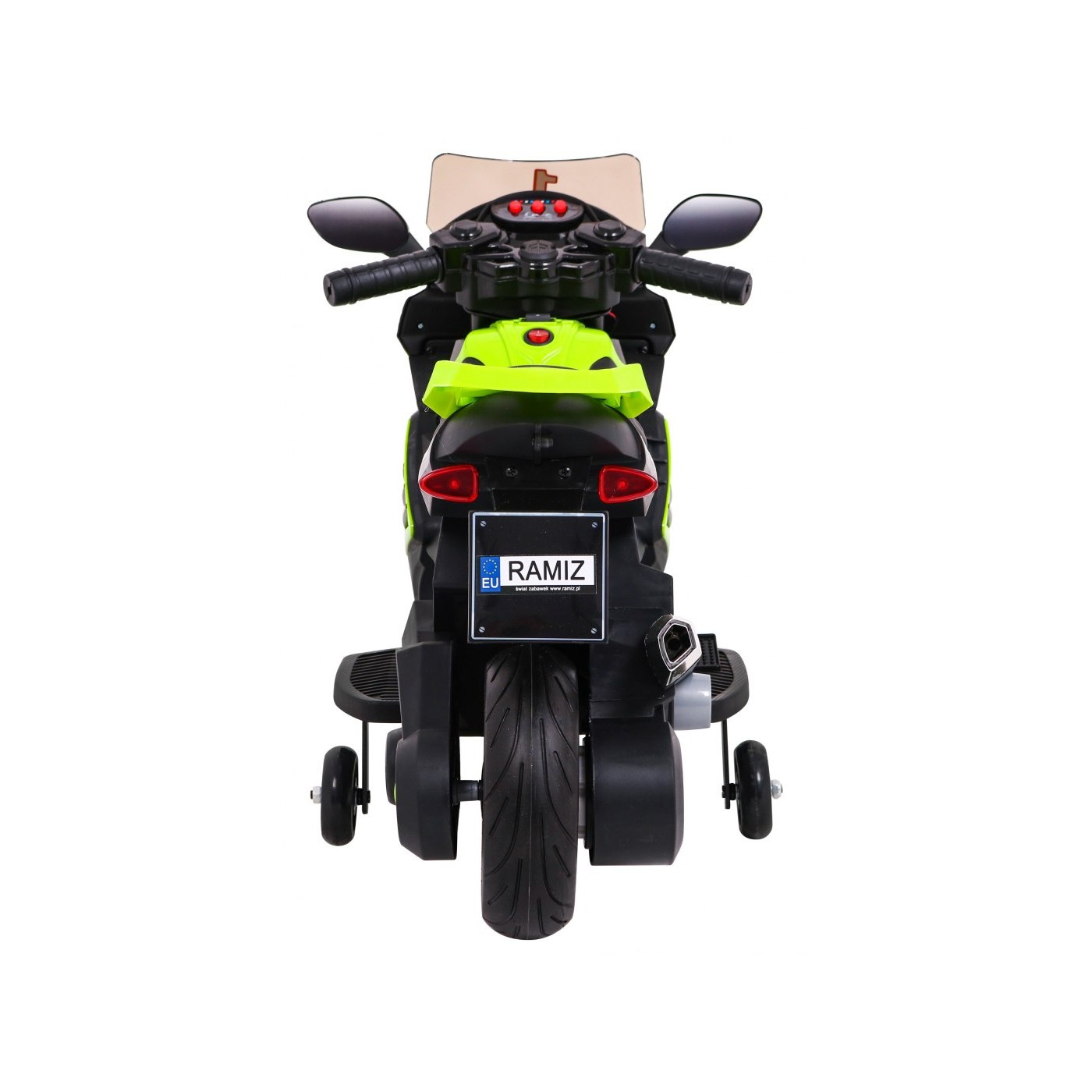 Vozidlo Superbike zelená