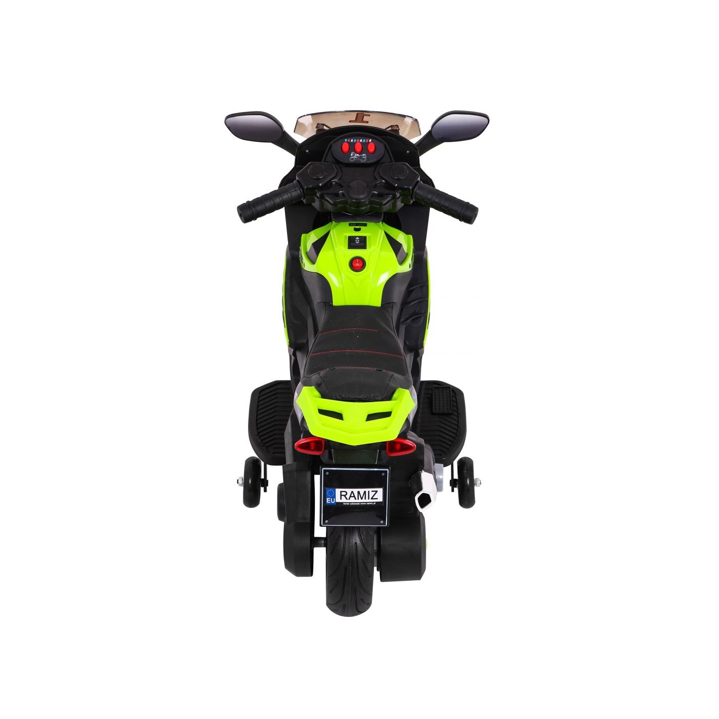 Vozidlo Superbike zelená