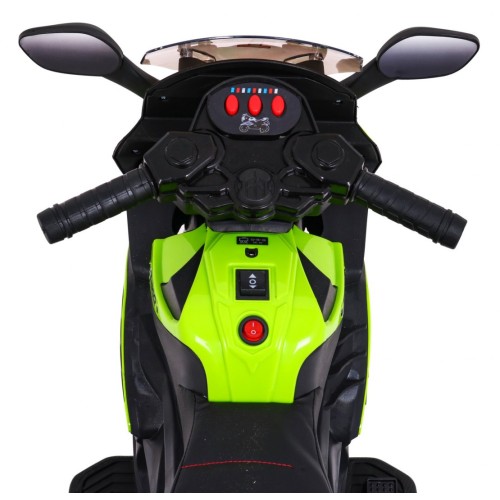 Vozidlo Superbike zelená