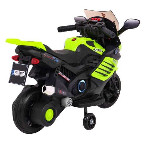 Vozidlo Superbike zelená