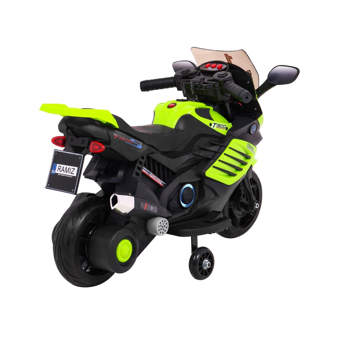 Vozidlo Superbike zelená