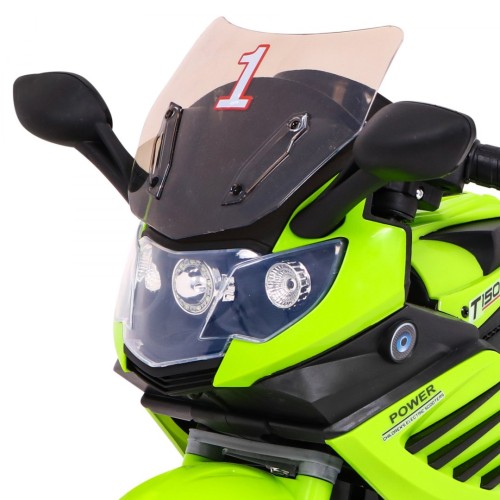 Vozidlo Superbike zelená
