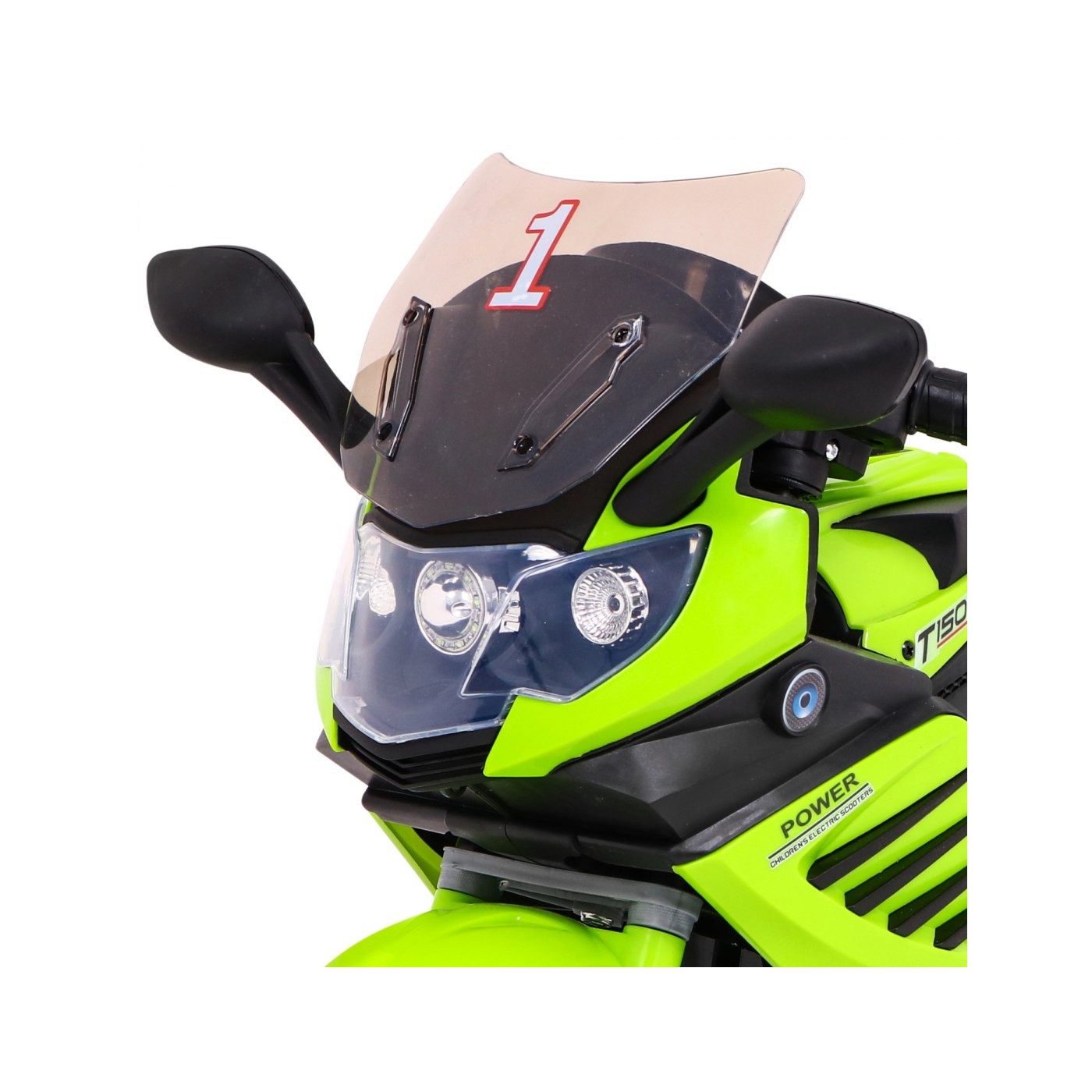 Vozidlo Superbike zelená