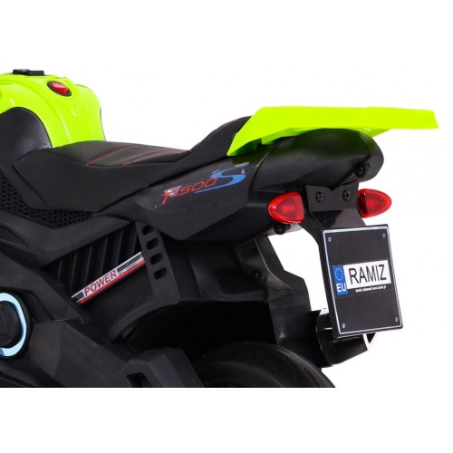Vozidlo Superbike zelená