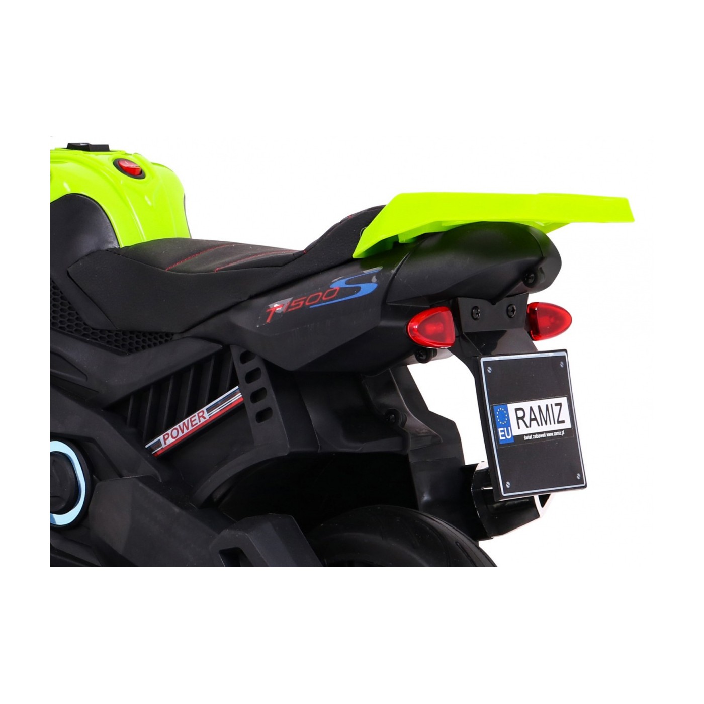 Vozidlo Superbike zelená