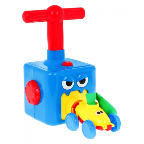Sada balónkových autíček pro děti 3+ balónová pumpa + 2 autíčka + 4 balónky