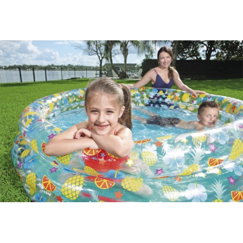 Zahradní bazén pro děti 170x53cm Tropical BESTWAY + opravná lišta