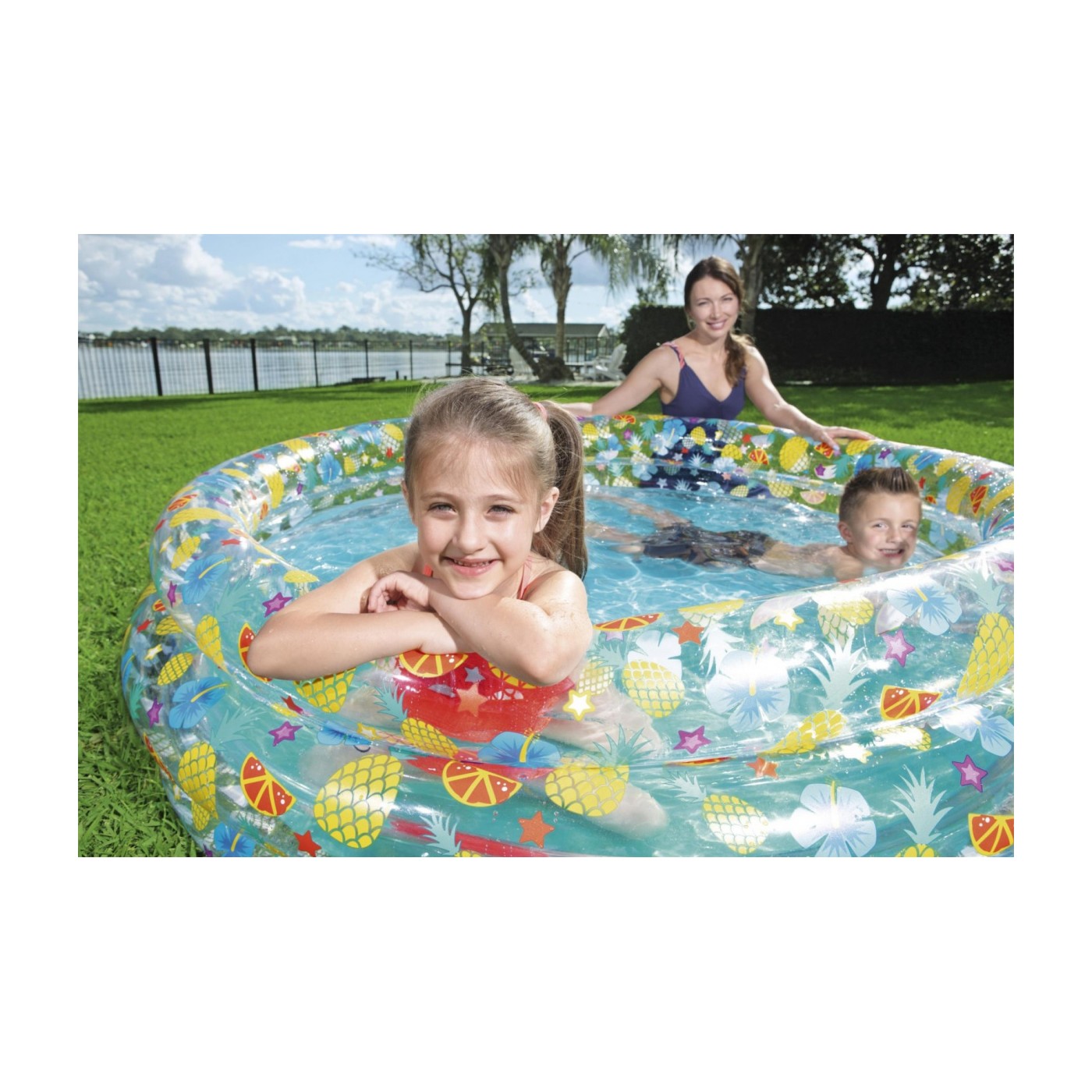 Zahradní bazén pro děti 170x53cm Tropical BESTWAY + opravná lišta