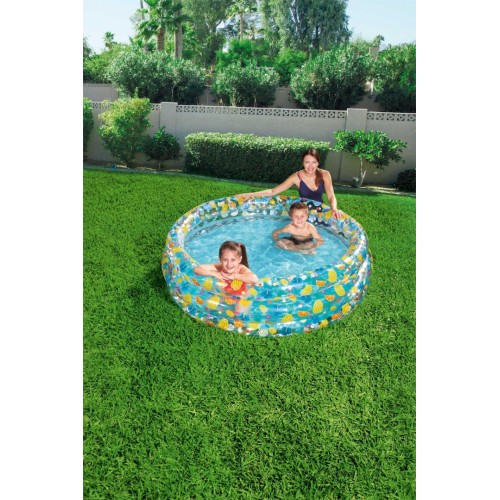 Zahradní bazén pro děti 170x53cm Tropical BESTWAY + opravná lišta