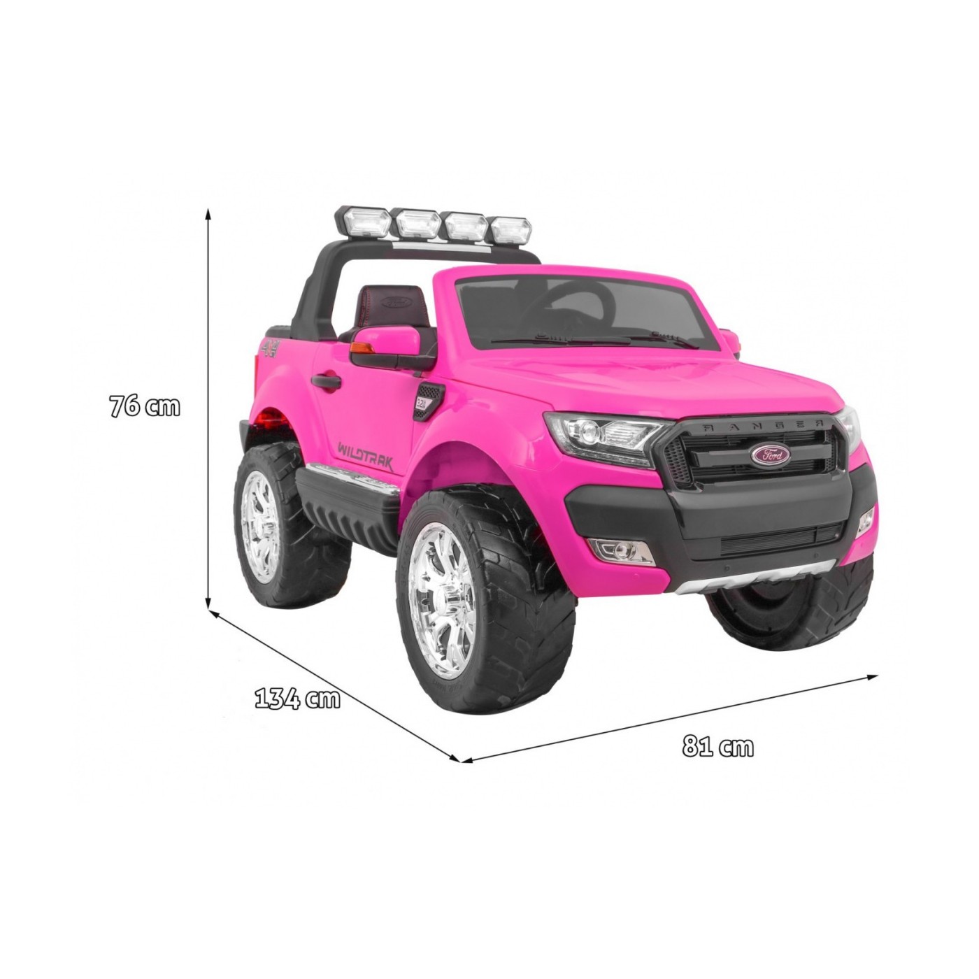 NOVÝ Ford Ranger 4x4 FaceLifting růžový