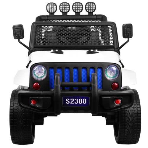 Off-Road Raptor Drifter Bílý Dálkový Disk 4x4 Schránka Pomalý Start MP3 LED