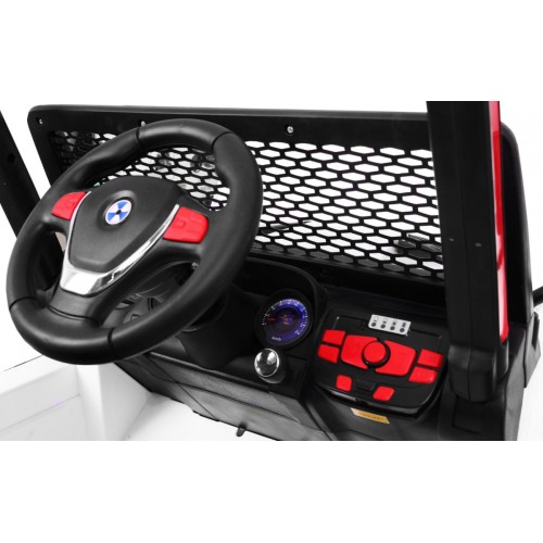 Off-Road Raptor Drifter Bílý Dálkový Disk 4x4 Schránka Pomalý Start MP3 LED