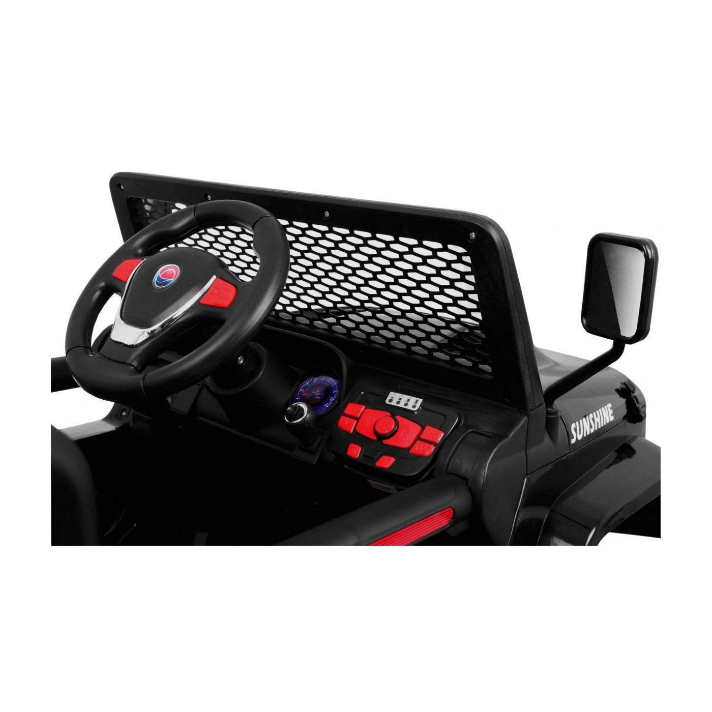 Off-Road Raptor Drifter černý + Remote + 4x4 Drive + Clipboard + Slow Start + MP3 LED