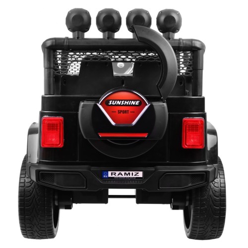 Off-Road Raptor Drifter černý + Remote + 4x4 Drive + Clipboard + Slow Start + MP3 LED