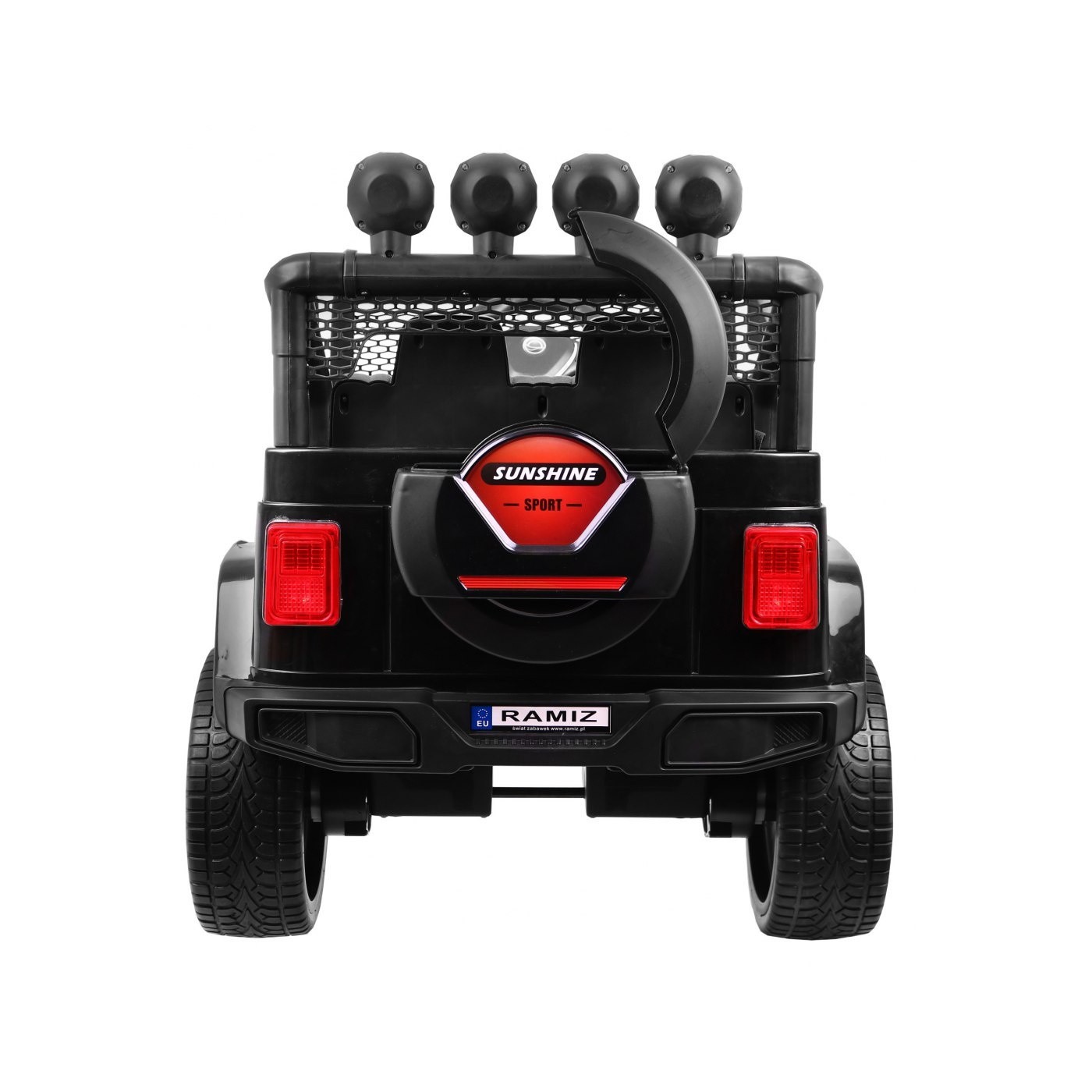 Off-Road Raptor Drifter černý + Remote + 4x4 Drive + Clipboard + Slow Start + MP3 LED
