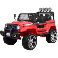 Off-Road Raptor Drifter červená + Remote + 4x4 Drive + Clipboard + Slow Start + MP3 LED