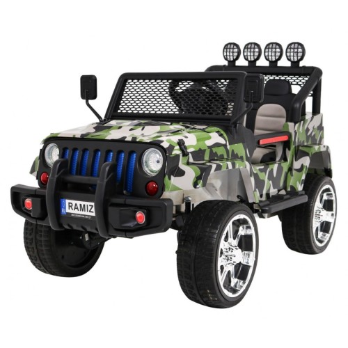 Off-Road Raptor Drifter Moro + Dálkové ovládání + Naped 4x4 + Schránka + Pomalý start + MP3 LED