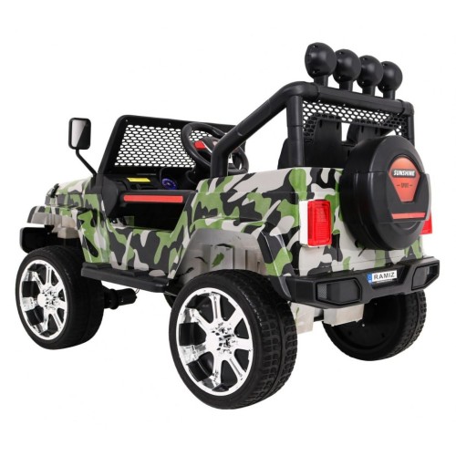Off-Road Raptor Drifter Moro + Dálkové ovládání + Naped 4x4 + Schránka + Pomalý start + MP3 LED