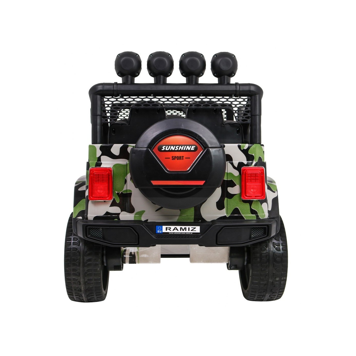 Off-Road Raptor Drifter Moro + Dálkové ovládání + Naped 4x4 + Schránka + Pomalý start + MP3 LED