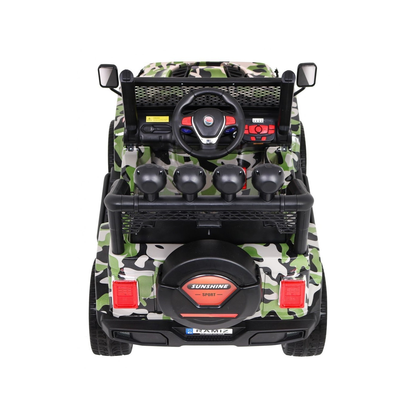 Off-Road Raptor Drifter Moro + Dálkové ovládání + Naped 4x4 + Schránka + Pomalý start + MP3 LED
