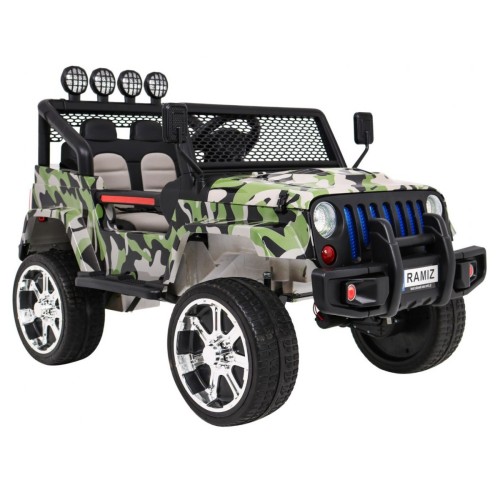 Off-Road Raptor Drifter Moro + Dálkové ovládání + Naped 4x4 + Schránka + Pomalý start + MP3 LED
