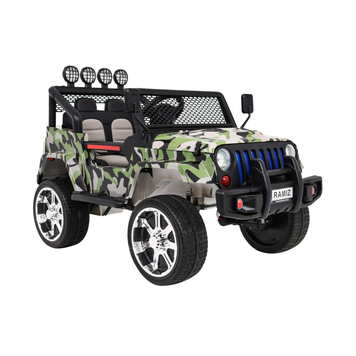 Off-Road Raptor Drifter Moro + Dálkové ovládání + Naped 4x4 + Schránka + Pomalý start + MP3 LED
