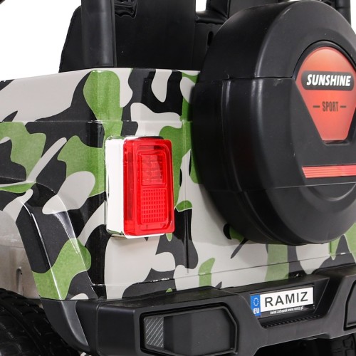 Off-Road Raptor Drifter Moro + Dálkové ovládání + Naped 4x4 + Schránka + Pomalý start + MP3 LED