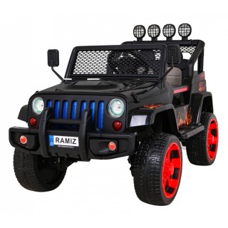 Off-Road Raptor Drifter Flames + Remote + Drive 4x4 + Clipboard + Slow Start + MP3 LED