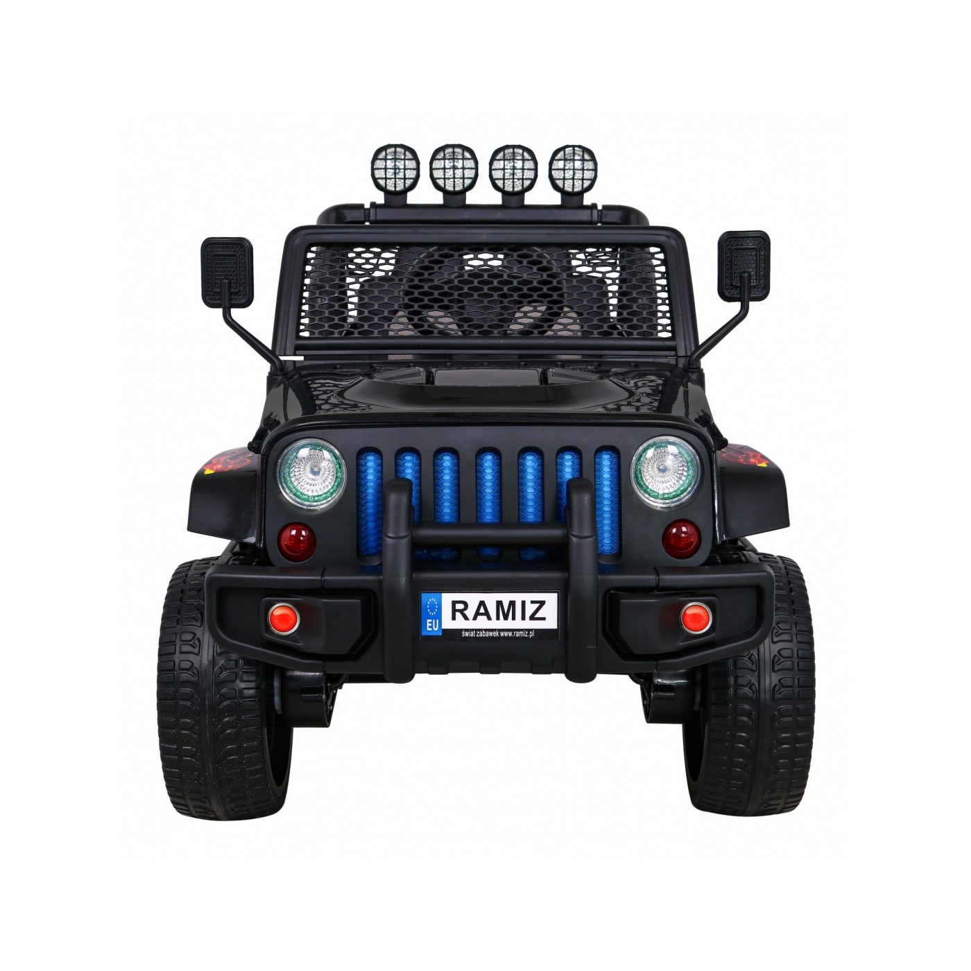 Off-Road Raptor Drifter Flames + Remote + Drive 4x4 + Clipboard + Slow Start + MP3 LED