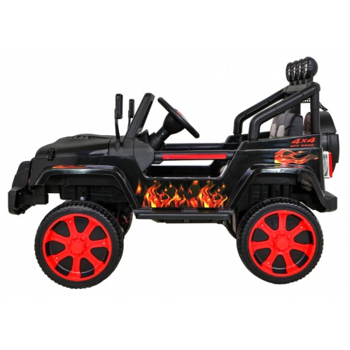 Off-Road Raptor Drifter Flames + Remote + Drive 4x4 + Clipboard + Slow Start + MP3 LED