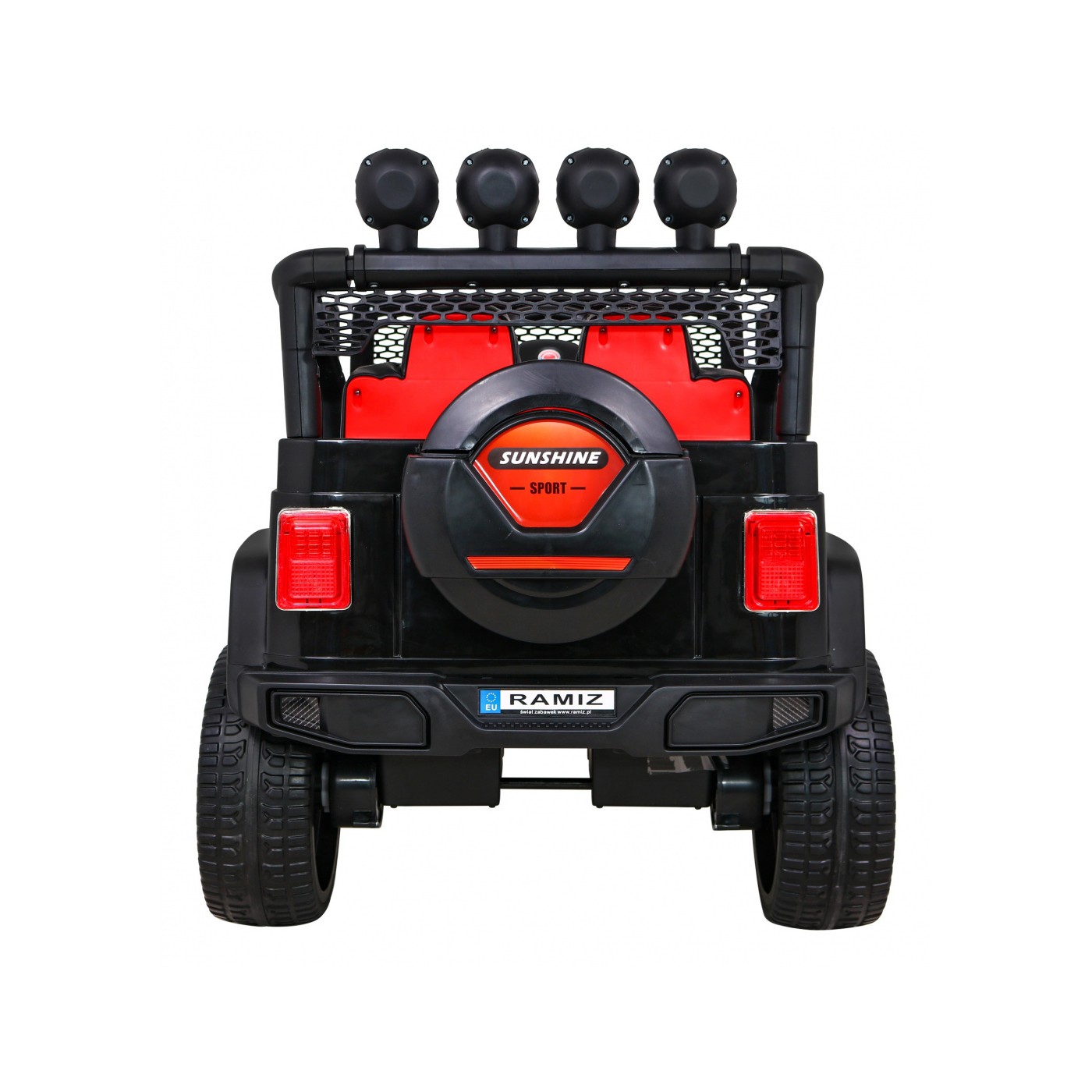 Off-Road Raptor Drifter Flames + Remote + Drive 4x4 + Clipboard + Slow Start + MP3 LED