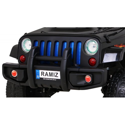Off-Road Raptor Drifter Flames + Remote + Drive 4x4 + Clipboard + Slow Start + MP3 LED