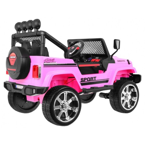 Off-Road Raptor Drifter Růžový Dálkový Disk 4x4 Schránka Pomalý Start MP3 LED