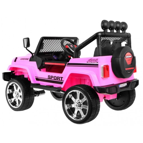 Off-Road Raptor Drifter Růžový Dálkový Disk 4x4 Schránka Pomalý Start MP3 LED