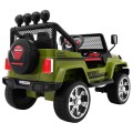 Off-Road Raptor Drifter Zelený Dálkový Disk 4x4 Schránka Pomalý Start MP3 LED