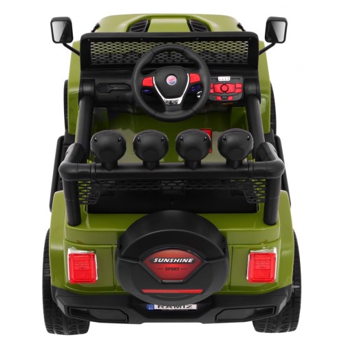 Off-Road Raptor Drifter Zelený Dálkový Disk 4x4 Schránka Pomalý Start MP3 LED