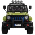 Off-Road Raptor Drifter Zelený Dálkový Disk 4x4 Schránka Pomalý Start MP3 LED