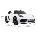 Perfecta Auto 2 Dětská Bílá Nafouknutá Kola Bezkartáčový Motor MP3 LED Pomalý Start