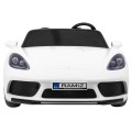 Perfecta Auto 2 Dětská Bílá Nafouknutá Kola Bezkartáčový Motor MP3 LED Pomalý Start