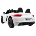 Perfecta Auto 2 Dětská Bílá Nafouknutá Kola Bezkartáčový Motor MP3 LED Pomalý Start
